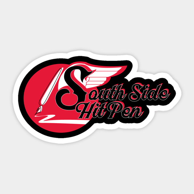 South Side Hit Pen logo Sticker by Sox Populi